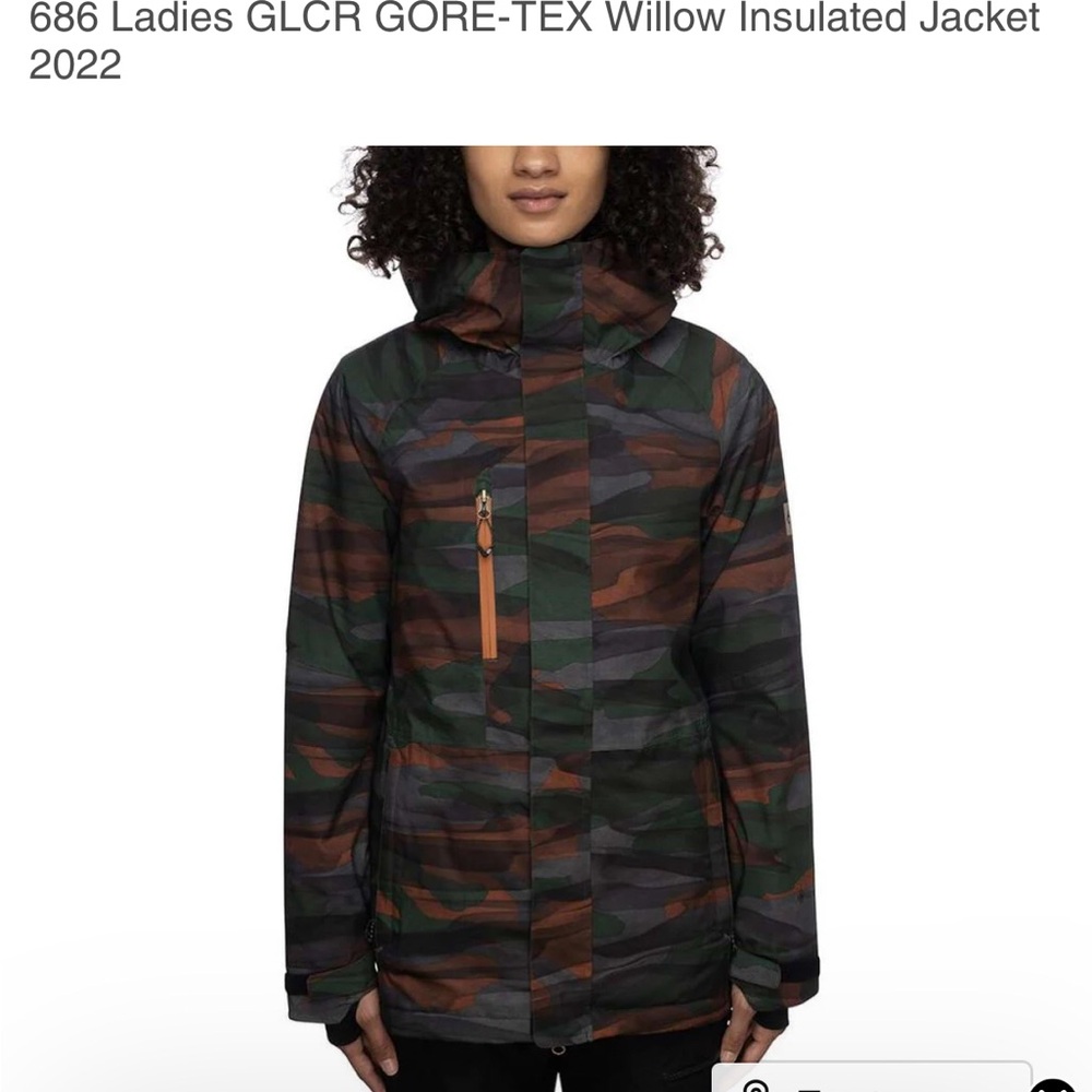 686 Women's GLCR GORE-TEX Willow Insulated Jacket - Camouflage